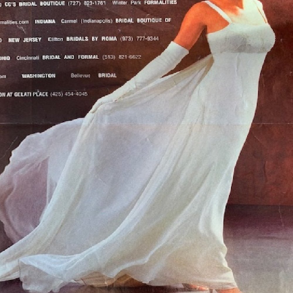 Stephen Yearick wedding dress Size 6/8
